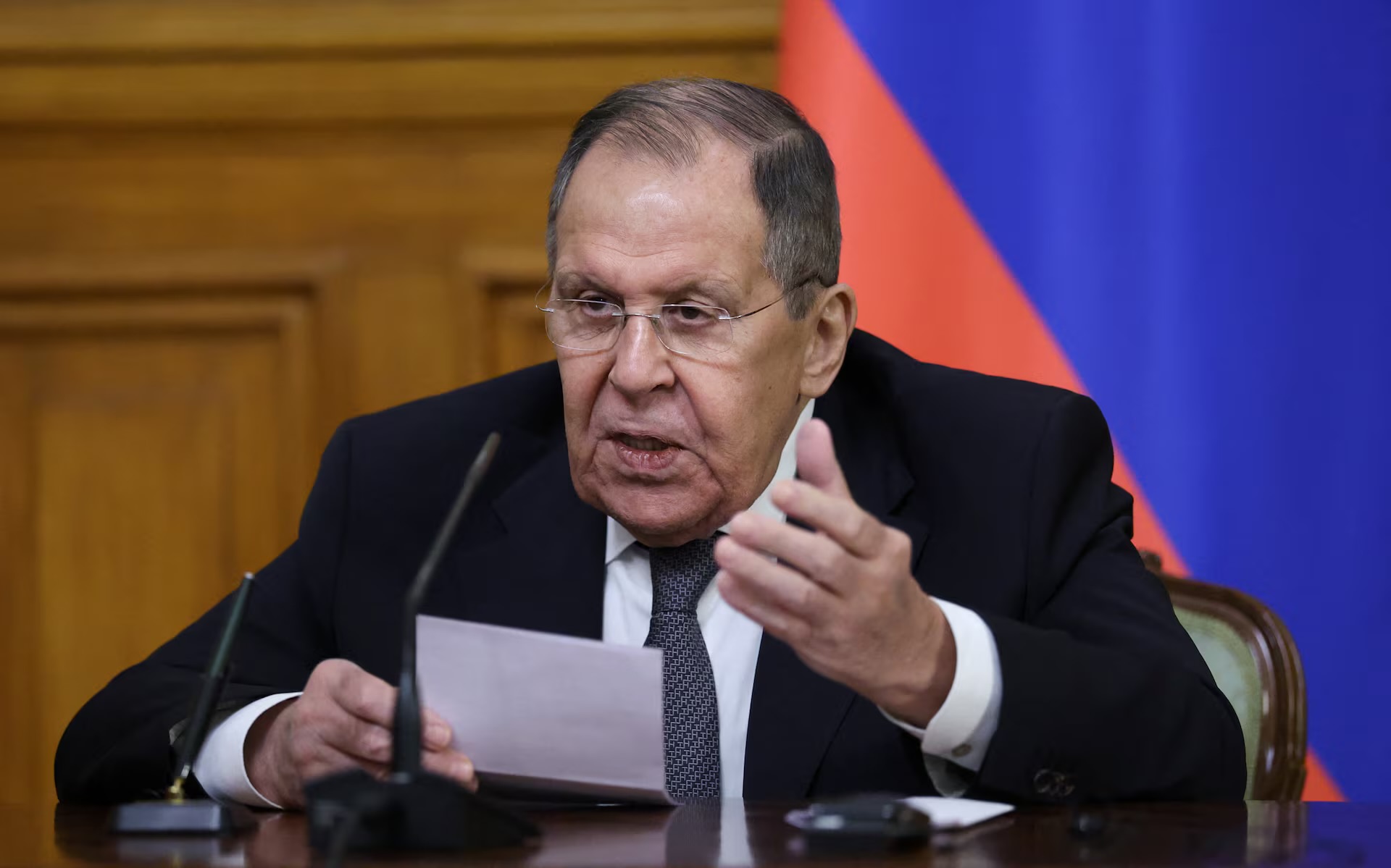 Lavrov kifejtette Oroszország hivatalos álláspontját a Harmadik Öböl-háborúval kapcsolatban