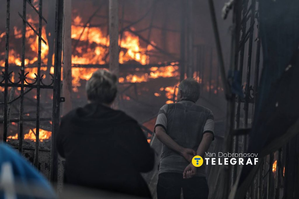 Feltételezett Oresnyik-csapás Kijev közelébe